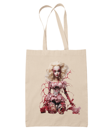 Broken Barbie Tote Bag 8Ball